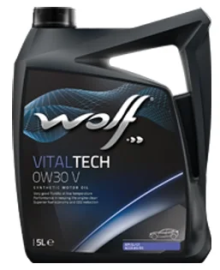 Масло моторное Wolf для Wolf Vitaltech 0W30 V 5Л Масло моторное Wolf для Wolf Vitaltech 0W30 V 5Л