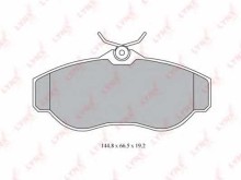 Колодки тормозные передние комплект Lynx для Land Rover Discovery / Range Rover 94-02 Колодки тормозные передние комплект Lynx для Land Rover Discovery / Range Rover 94-02