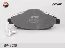 Колодки тормозные передние комплект FENOX для Citroen-Peugeot Колодки тормозные передние комплект FENOX для Citroen-Peugeot