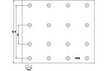 Накладки на колодки Textar для Scania 4-SERIE (1995-2005) 1-й ремонт 413x203 Накладки на колодки Textar для Scania 4-SERIE (1995-2005) 1-й ремонт 413x203