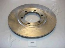 Диск тормозной передний вентилируемый Ashika для Mazda E2200 2.0 / 2.2 84> 256x20x6