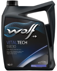 Масло моторное Wolf для Wolf Vitaltech 5W30 4Л Масло моторное Wolf для Wolf Vitaltech 5W30 4Л