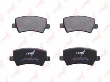 Колодки тормозные задние дисковые комплект Lynx для Ford Galaxy (2006>) / Volvo S80 (2006>)