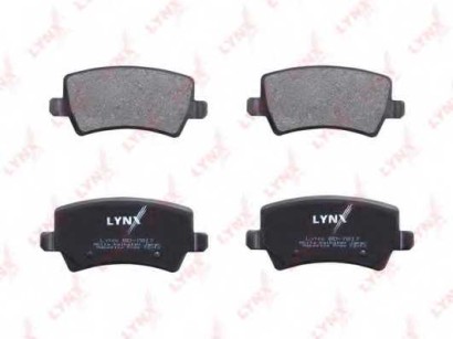 Колодки тормозные задние дисковые комплект Lynx для Ford Galaxy (2006>) / Volvo S80 (2006>)