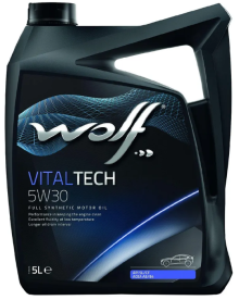 Масло моторное Wolf для Wolf Vitaltech 5W30 5Л Масло моторное Wolf для Wolf Vitaltech 5W30 5Л