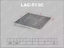 Фильтр салона Lynx для Honda Cr-V (2007>) УГОЛЬНЫЙ Фильтр салона Lynx для Honda Cr-V (2007>) УГОЛЬНЫЙ