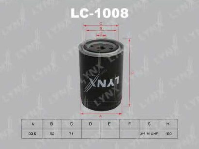Фильтр масляный Lynx для 100 [C4] (1991-1994)