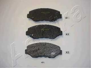 Колодки тормозные передние комплект Ashika для Honda Cr-V 02> 2.0 / 2.4 USA / 4WD