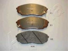 Колодки тормозные передние комплект Ashika для Kia Sorento (2003>) Торм. система Sumitomo Колодки тормозные передние комплект Ashika для Kia Sorento (2003>) Торм. система Sumitomo
