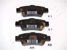 Колодки тормозные задние дисковые комплект Ashika для Honda Cr-V (2007>) 2.0i-VTEC,2.2i-CTD Колодки тормозные задние дисковые комплект Ashika для Honda Cr-V (2007>) 2.0i-VTEC,2.2i-CTD