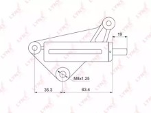 Натяжитель ремня Lynx для Audi A4 B5 / A6 C5 / Passat B5 Натяжитель ремня Lynx для Audi A4 B5 / A6 C5 / Passat B5