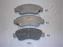 Колодки тормозные передние комплект Ashika для Honda Civic 1.4I / 1.6I 91-01 Колодки тормозные передние комплект Ashika для Honda Civic 1.4I / 1.6I 91-01