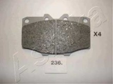 Колодки тормозные передние комплект Ashika для Toyota Land Cruiser 81-96 Колодки тормозные передние комплект Ashika для Toyota Land Cruiser 81-96