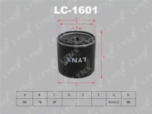 Фильтр масляный Lynx для Ford Transit H=142 Фильтр масляный Lynx для Ford Transit H=142
