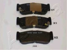 Колодки тормозные задние дисковые комплект Ashika для Hyundai Santa FE (CM) (2005>) Колодки тормозные задние дисковые комплект Ashika для Hyundai Santa FE (CM) (2005>)