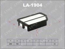 Фильтр воздушный Lynx для Hyundai IX35 (2010>) / Kia Sportage (2010>) 259x163 Фильтр воздушный Lynx для Hyundai IX35 (2010>) / Kia Sportage (2010>) 259x163