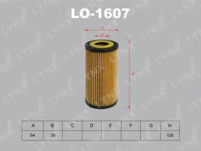 Фильтр масляный Lynx для Volvo XC90 / Ford Mondeo IV С 30788490 НЕ СОЕДИНЯТЬ - РАЗНЫЕ ПРОКЛАДКИ