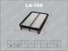 Фильтр воздушный Lynx для Carina II / Corolla E9 1.3-1.8 Фильтр воздушный Lynx для Carina II / Corolla E9 1.3-1.8