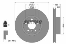 Диск тормозной передний вентилируемый Textar для BMW X3 F25 (2010>) Диск тормозной передний вентилируемый Textar для BMW X3 F25 (2010>)