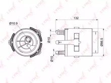 Фильтр топливный Lynx для Toyota Avensis II (2003-2008) Фильтр топливный Lynx для Toyota Avensis II (2003-2008)