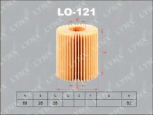 Фильтр масляный Lynx для Lexus / Land Cruiser (120) / Prado / RAV 4 Фильтр масляный Lynx для Lexus / Land Cruiser (120) / Prado / RAV 4