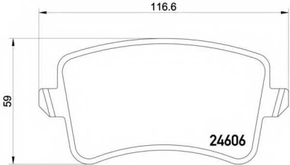 Колодки тормозные задние дисковые комплект Textar A4 2007> / A5 / S5 2008> / Q5 2008> С УСТАНОВ. ПРУЖИНАМИ