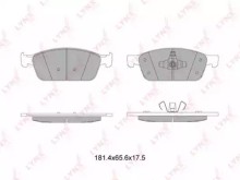 Колодки тормозные передние комплект Lynx для Ford Focus III (2011>) / Kuga (2012>) Focus 2.0 ST Колодки тормозные передние комплект Lynx для Ford Focus III (2011>) / Kuga (2012>) Focus 2.0 ST