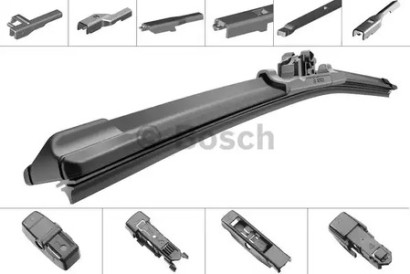 Щетка стеклоочистителя BOSCH для УНИВЕРСАЛЬНАЯ БЕСКАРКАСНАЯ Citroen, Renault,Seat, VW