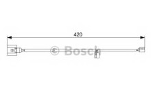 Датчик износа колодок BOSCH для VW Touareg / Audi Q7 / Porsche Cayenne (2003>) Датчик износа колодок BOSCH для VW Touareg / Audi Q7 / Porsche Cayenne (2003>)