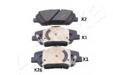 Колодки тормозные передние комплект Ashika для Hyundai I30 (2012>),ELANTRA (2011-2016) Колодки тормозные передние комплект Ashika для Hyundai I30 (2012>),ELANTRA (2011-2016)