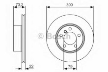 Диск тормозной передний вентилируемый BOSCH для BMW 3-СЕРИЯ F30 / F31 / F80 (2011-2020) Диск тормозной передний вентилируемый BOSCH для BMW 3-СЕРИЯ F30 / F31 / F80 (2011-2020)