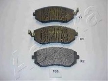 Колодки тормозные передние комплект Ashika для Subaru Forester 2001>
