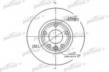 Диск тормозной передний не вентилируемый Patron для VW Transporter T4 91-96 282x18x5 / >15" Диск тормозной передний не вентилируемый Patron для VW Transporter T4 91-96 282x18x5 / >15"