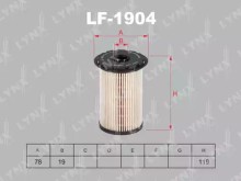 Фильтр топливный Lynx для Ford C-Max (2003-2011) / Focus II (2005-2008) / Focus Фильтр топливный Lynx для Ford C-Max (2003-2011) / Focus II (2005-2008) / Focus