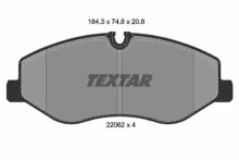 Колодки тормозные передние комплект Textar для Mercedes Benz Vito (447) (2014>) Колодки тормозные передние комплект Textar для Mercedes Benz Vito (447) (2014>)