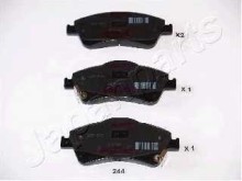 Колодки тормозные передние комплект Japanparts для Toyota Auris / Corolla Колодки тормозные передние комплект Japanparts для Toyota Auris / Corolla