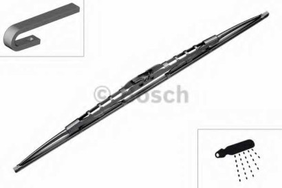 Щетка стеклоочистителя BOSCH 700ММ / 28" с встроенным распылителем омывателя
