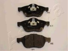 Колодки тормозные передние комплект Ashika для Toyota Avensis I (1997-2003) / Highlander I (2001-2006) Колодки тормозные передние комплект Ashika для Toyota Avensis I (1997-2003) / Highlander I (2001-2006)