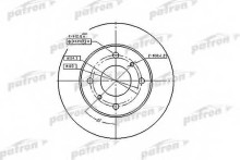 Диск тормозной передний вентилируемый Patron для Nissan Almera Classic