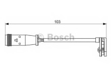 Датчик износа колодок BOSCH для Mercedes Benz Sprinter / VW Crafter 1 ШТ
