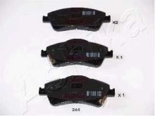 Колодки тормозные передние комплект Ashika для Toyota Auris / Corolla Колодки тормозные передние комплект Ashika для Toyota Auris / Corolla