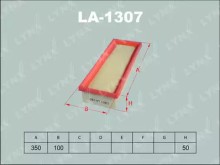 Фильтр воздушный Lynx для Peugeot 206 / 307 1.4 16V Фильтр воздушный Lynx для Peugeot 206 / 307 1.4 16V