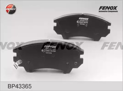 Колодки тормозные передние комплект FENOX для Astra J (2010>) Insignia (2008>) Zafira C (2013>) R17