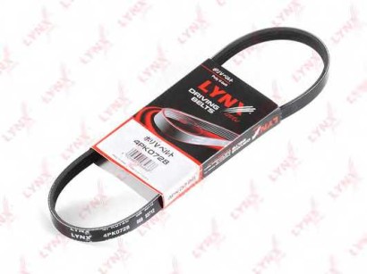Ремень ручейковый Lynx для Nissan / Toyota 4PK725