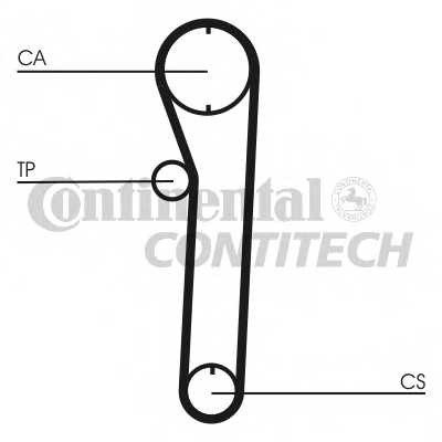 Ремень ГРМ ContiTech для Subaru / Suzuki / Toyota 1.0-1.6