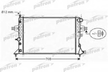 Радиатор основной Patron для Opel Astra G / Zafira (F75) МКПП Радиатор основной Patron для Opel Astra G / Zafira (F75) МКПП