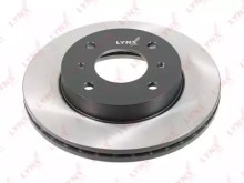 Диск тормозной передний вентилируемый Lynx для Nissan Almera Classic Диск тормозной передний вентилируемый Lynx для Nissan Almera Classic
