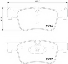 Колодки тормозные передние комплект Textar для BMW 1-СЕРИЯ (F20,F21) 3-СЕРИЯ (F30,F31) Колодки тормозные передние комплект Textar для BMW 1-СЕРИЯ (F20,F21) 3-СЕРИЯ (F30,F31)