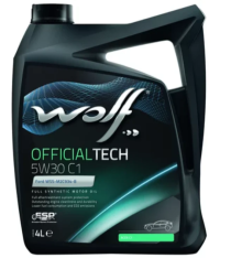 Масло моторное Wolf для Wolf Officialtech 5W30 C1 4Л Масло моторное Wolf для Wolf Officialtech 5W30 C1 4Л