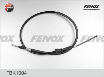 Трос стояночного тормоза левый FENOX для Audi 80 1.6-1.9D 86-91 барабанные тормоза